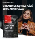 USA medical Shroom Coffee Gomba kávé 100% arabikával és 3 organikus gombakivonattal 72g