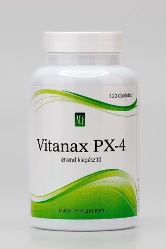 Max Immun Vitanax PX-4 120 kapszula Varga Gyógygomba 