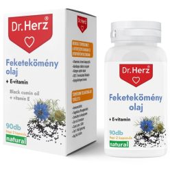 Dr. Herz Feketekömény Olaj + E vitamin 90 kapszula 