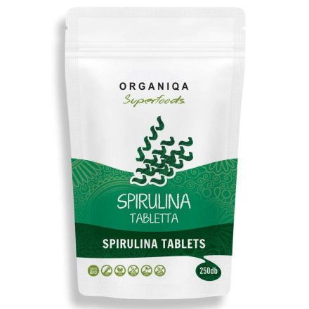 Bio Spirulina 250 tabletta Organiqa