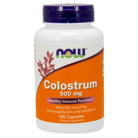 Colostrum 500 mg 120 kapszula Now Foods