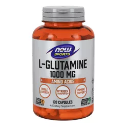NOW L-Glutamine 1000 mg Glutamin 120 kapszula