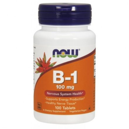 B1 vitamin 100mg 100 tabletta  Now Foods