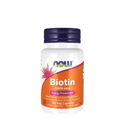 Now Foods Biotin 1000mcg 100 db vegán kapszula