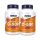 NOW Foods C-vitamin 500mg Cherry DUO pack 2x100 rágótabletta 