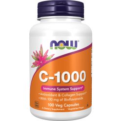 Now Foods C vitamin 1000mg bioflavonoiddal 100 kapszula 