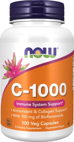 Now Foods C vitamin 1000mg bioflavonoiddal 100 kapszula 
