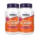 NOW Foods C-vitamin 1000 Buffered - gyomorkímélő DUO pack 2x90 tabletta