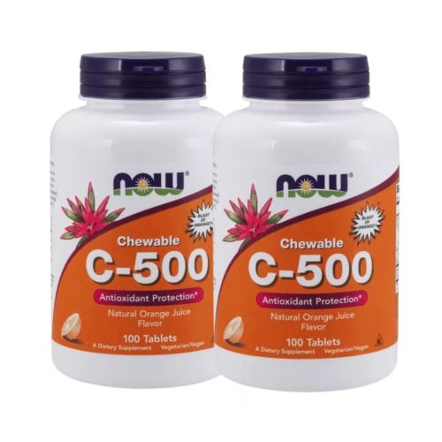 Now Foods C-vitamin 1000 Buffered - gyomorkímélő 2x1 doboz, 2x90 tabletta csomagban olcsóbb!