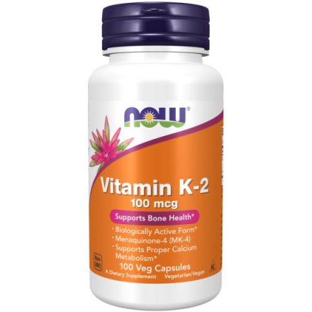 K-2 vitamin100 mcg 100 kapszula Now Foods