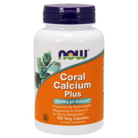 Coral Calcium Plus 100 kapszula Now Foods