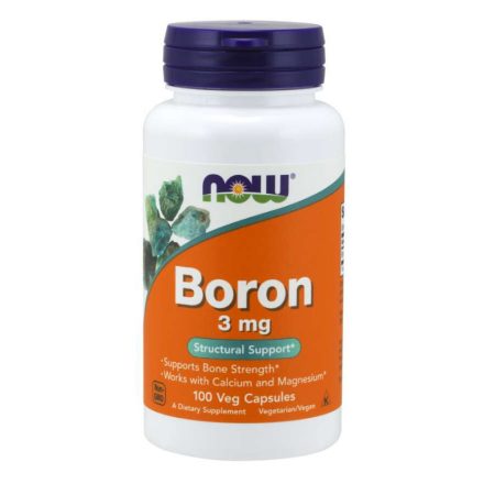 Boron 3 mg 100 kapszula Now Foods