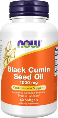 Now Foods Black Cumin Seed (feketekömény ) Oil lágyzselatin kapszula 60 db