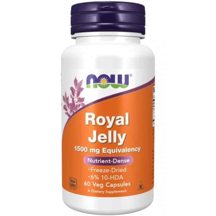 Royal Jelly -méhpempő 1500mg 60 Softgels Now Foods 