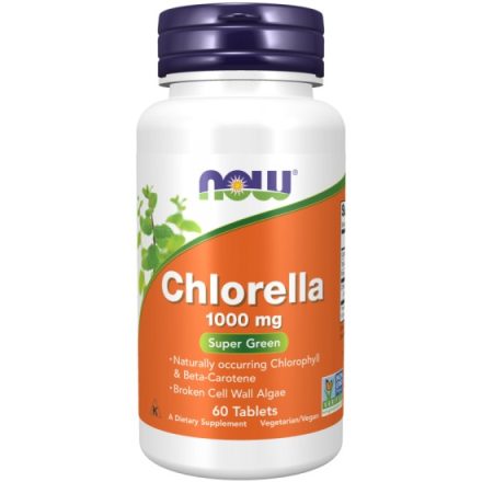 Chlorella alga 1000 mg 60 tabletta Now Foods