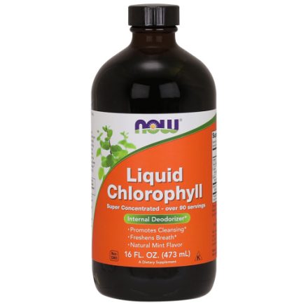 Liquid Chlorophyll 473 ml Folyékony klorofill Now Foods