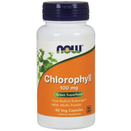 Chlorophyll 100 mg 90 kapszula Now Foods
