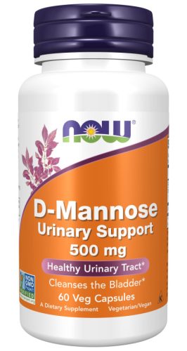 Now Foods D Mannose húgyuti 60 kapszula
