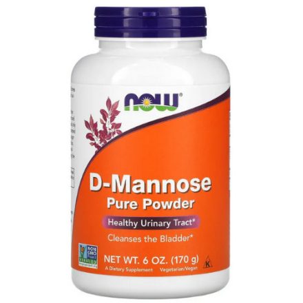 D-Mannose Powder 85g D mannose felfázás por Now Foods