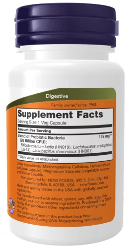 Now Foods Women's Probiotic Női probiotikum 50 db kapszula 
