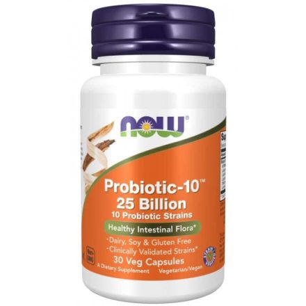 Probiotic - 10 25 Billion probiotikum 30 veg kapszula Now Foods