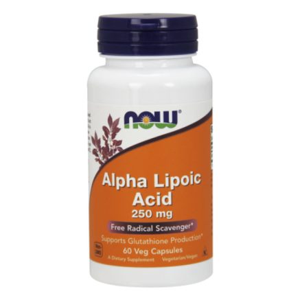 Alpha Lipoic Acid 250 mg 60 Vkapszula Now Foods