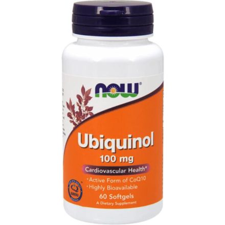 Ubiquinol 100 mg - 60 Softgels Q10 Now Foods