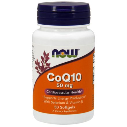 Q-10 50 mg 50 lágykapszula Now Foods Q10