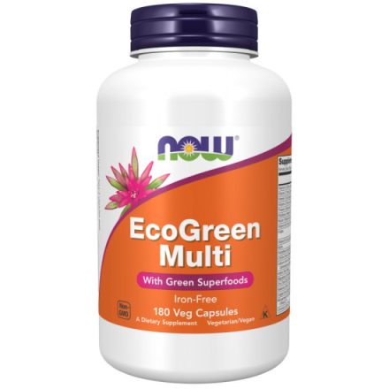 NOW Foods EcoGreen Multi Vitamin 180 kapszula