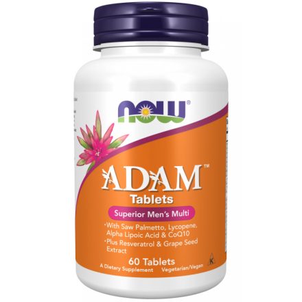 ADAM™ Superior Men's Multivitamin Férfiaknak 60 tabletta Now Foods