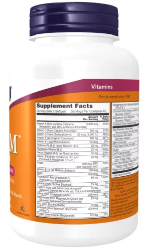 Now Foods ADAM Multivitamin Férfiaknak 90 db lágyzselatin kapszula 