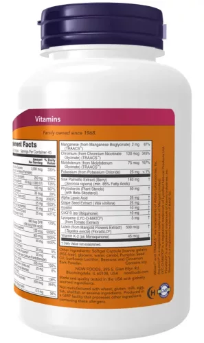 Now Foods ADAM Multivitamin Férfiaknak 90 db lágyzselatin kapszula 