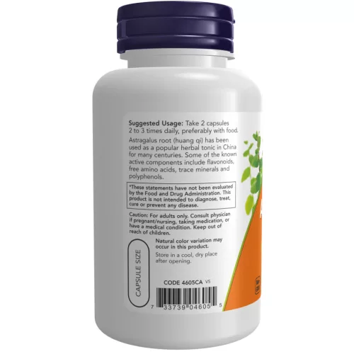 Now Foods Astragalus 500 mg 100 db vegán kapszula