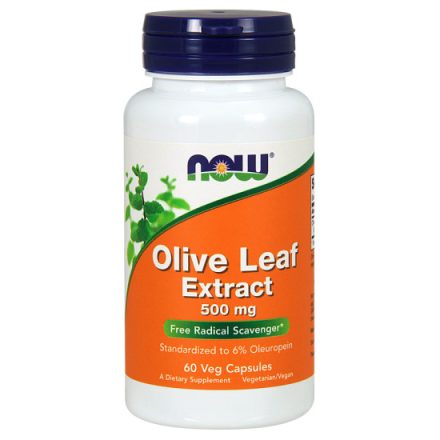 Olive Leaf Extract 500mg  60 kapszula Olajfalevél Now Foods