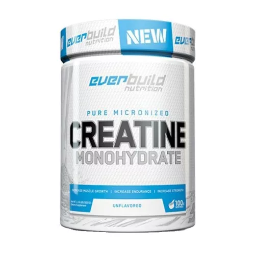Everbuild Creatine monohidrát italpor (100 % tiszta) ízesítetlen 500 g