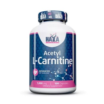 Haya Labs Acetyl-L-Carnitine 1000 mg 100 kapszula 