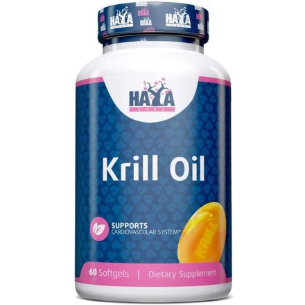 HAYA LABS – Krill oil 500mg / 60 lágykapszula
