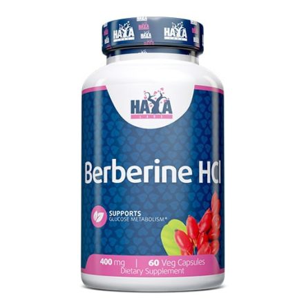 Berberine HCL 400mg. / 60 Vcaps HAYA LABS 