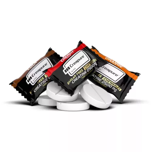 Amix Creatine 2500 mg Kreatin 60 db cukormentes rágótabletta