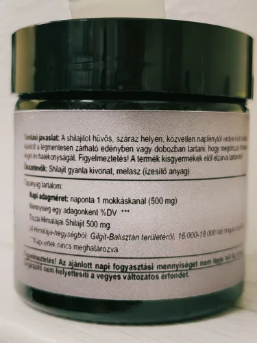 Pasztamánia Shilajit Gyanta-50g Újra raktáron!