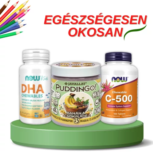 EGÉSZSÉGESEN OKOSAN VITAMINCSOMAG gyerekeknek