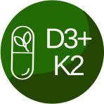 D3-vitamin + K2