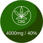 CBD 4000mg vagy 40%