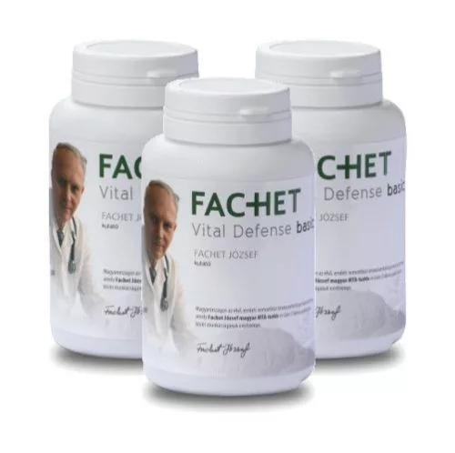 Dr Fachet Gyógygomba Vital Defense BASIC 3x120db TRIO Pack 