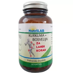 Nutrilab Kurkuma Boswellia 60 db kapszula