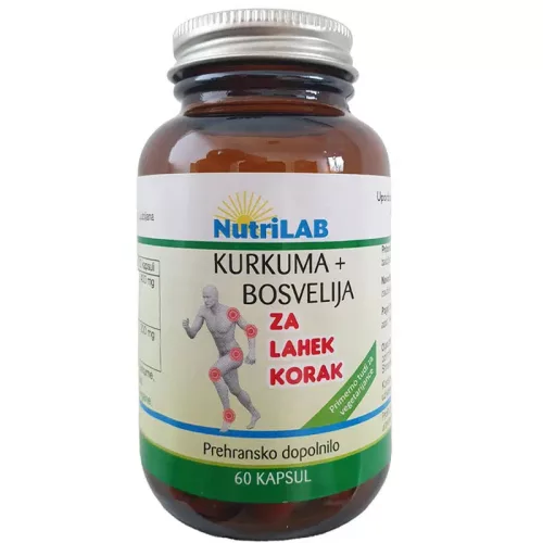 Nutrilab Kurkuma Boswellia 60 db kapszula