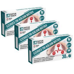   Natur Tanya Szerves Tri-Kálium Mátrix TRIO csomag 3x30db tabletta Natur Tanya
