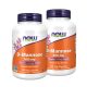 Now Foods D Mannose 500 mg Húgyuti d mannóz DUO pack 2x120 db